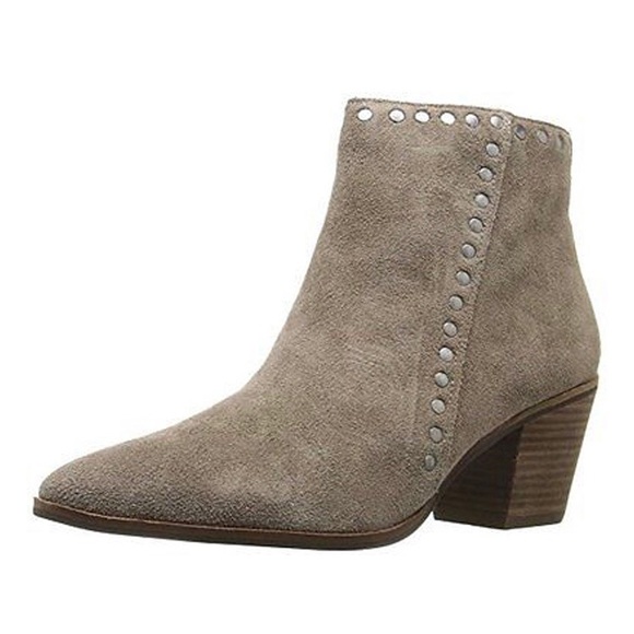 Lucky Brand Linnea Studded Suede Bootie - Picture 9 of 9